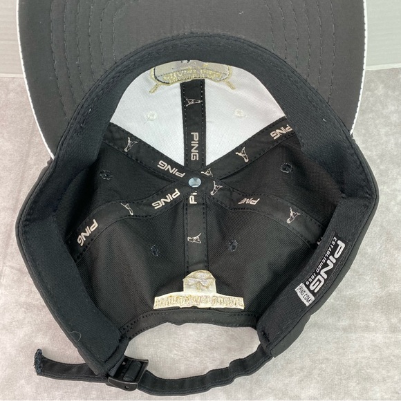 Ping Golf Hat Adult White/Black Champion of Champions Active Outdoors Cap OFSA - Picture 9 of 13